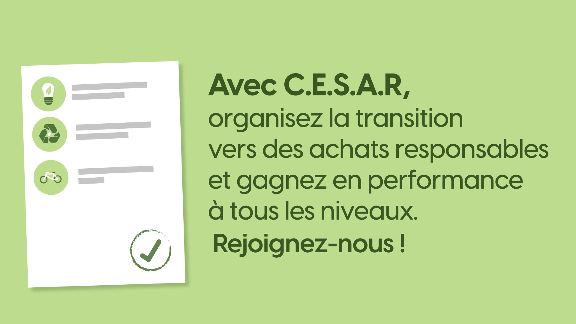 Entreprises privés ou organismes publiques engagées des pratiques d'achats responsables