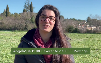 Fournisseurs Responsables, ils témoignent #2 – Angélique BRUEL gérante BUREL de HQE Paysage