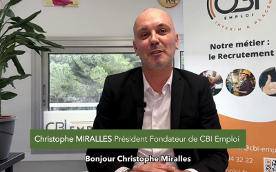 Fournisseurs Responsables, ils témoignent #4 – Christophe MIRALLES, Gérant de CBI Emploi
