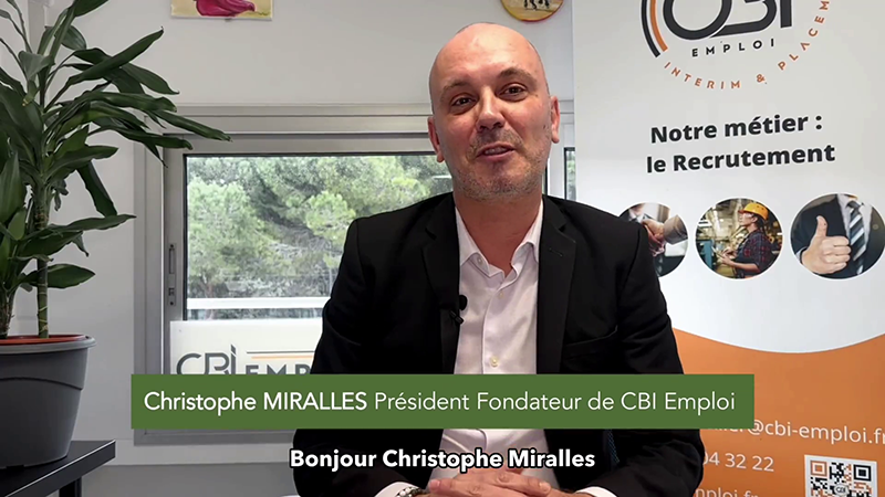 Fournisseurs Responsables, ils témoignent #4 – Christophe MIRALLES, Gérant de CBI Emploi